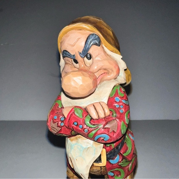 Disney Jim Shore Traditions Grumpy All About The Attitude Statue Figure - Picture 6 of 8
